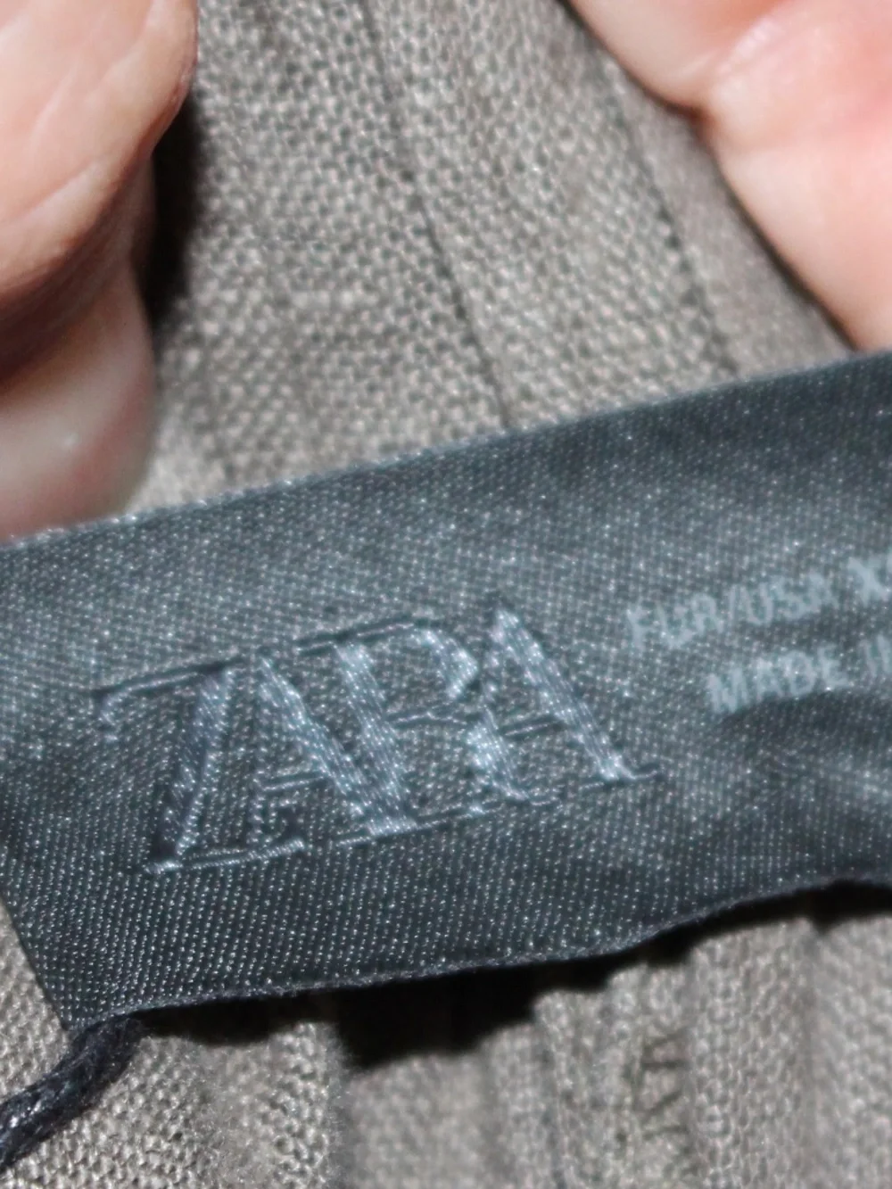 Zara, black label, 100% Linen wide leg pants NWT